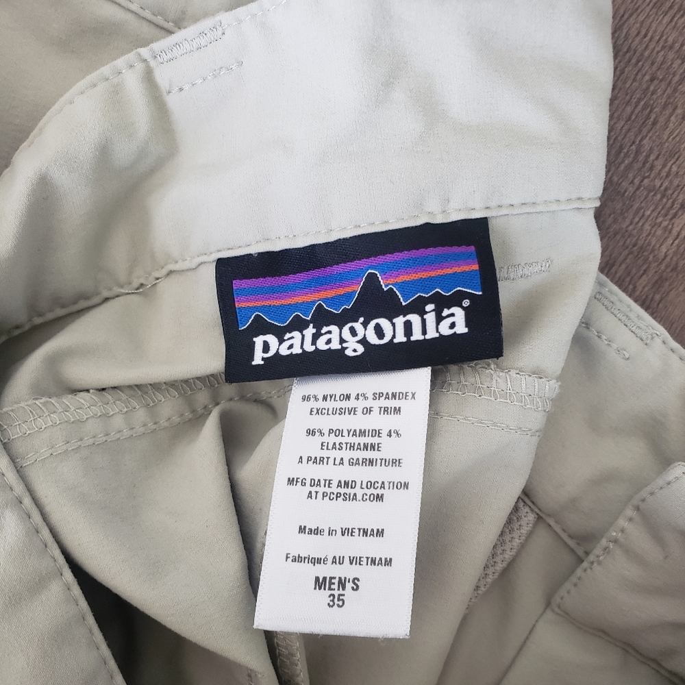 Patagonia Hiking Pants Size 35w 34L